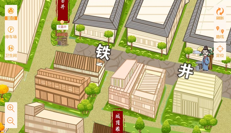 榆中智慧景区：手绘地图与语音导览的完美融合