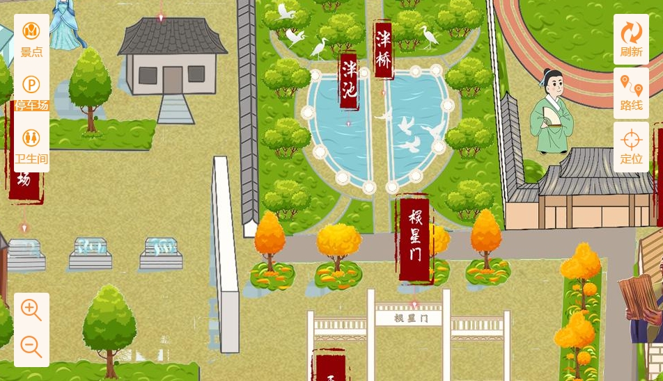 榆中手绘地图景区语音讲解导览系统：智慧景区建设的基石